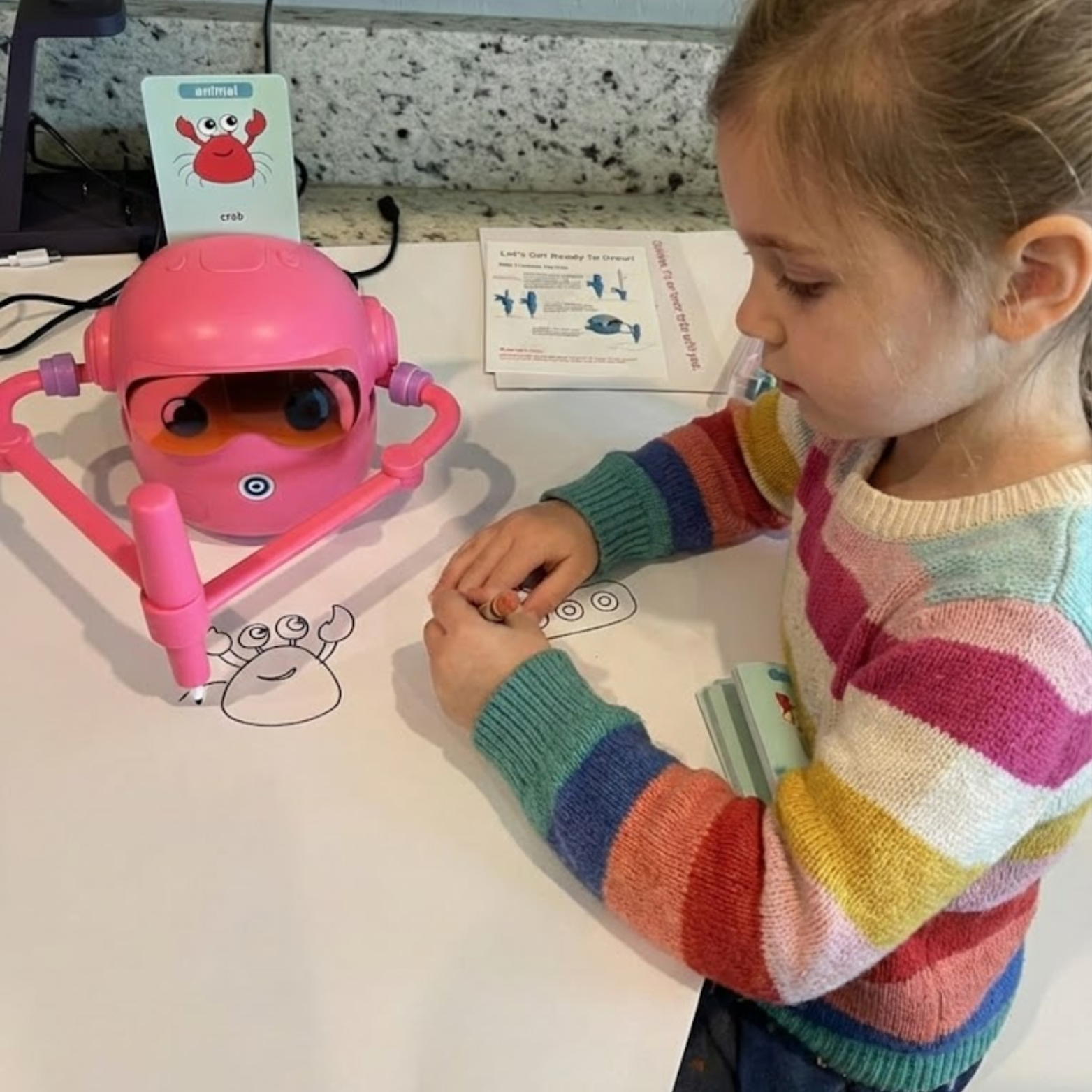 Pictobot – Le compagnon éducatif qui fait aimer le dessin